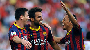  برشلونة يوقع عقد شراكة انساني مع "HappyBall" 