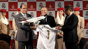 طيران الإمارات ترعى قميص ريال مدريد