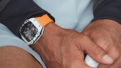 ساعة  Rafael Nadalنظرة جديدة لأناقة الرجل الرياضي من Richard Mille