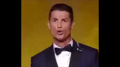 بالفيديو: مشجع لريال مدريد يقلد صرخة رونالدو الشهيرة