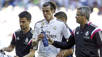 خوف داخل اروقة ريال مدريد بسبب اصابة بيل