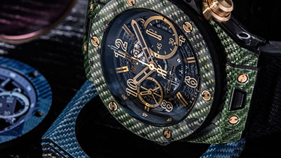 رسالة سلام ولعبة بناء من صنع Hublot في ساعتيها الجديدتين