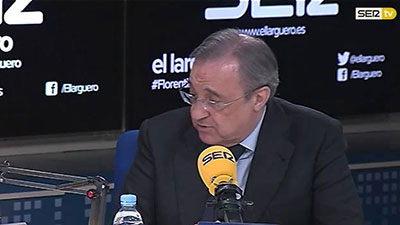 بيريز يتحدث عن إمكانية تولي زيدان تدريب ريال مدريد