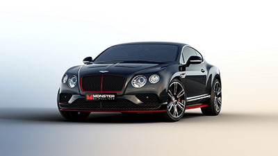 ’بنتلي‘ و’مونستر‘ تطرحان سيارة Continental GT V8 S من تصميم ’مولّينير‘