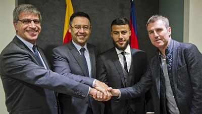 برشلونة يمدد عقد رافينيا حتى 2020