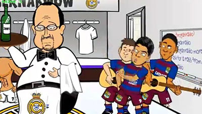 بالفيديو: فيلم ساخر من خسارة ريال مدريد