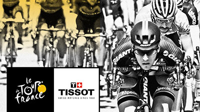 تيسو Tissot ضابط الوقت الرسمي لسباق فرنسا للدراجات مرة أخرى