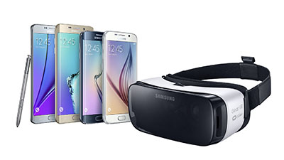 جهاز Gear VR من ’سامسونج‘ يتيح تقنيات الواقع الافتراضي لأوسع شريحة من الجمهور