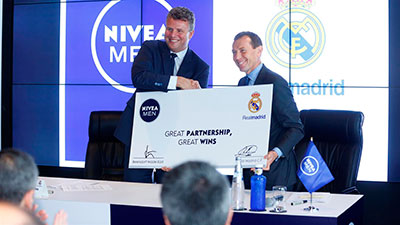"نيڤيا للرجال" تتعاون مع فريق ريال مدريد الاسباني