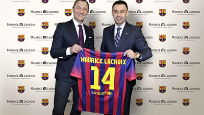 دارMaurice Lacroix تفتخر برعايتها  لساعات نادي برشلونة الأبطال