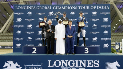 Rolf-Göran Bengtsson يفوز بجولة الأبطال العالمية لونجين 2016 بعد مباراة نهائية حماسية في الدوحة