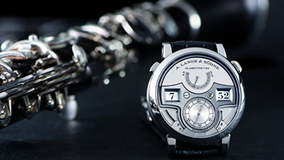 ساعةZEITWERK MINUTE REPEATER الصوت المثالي للوقت
