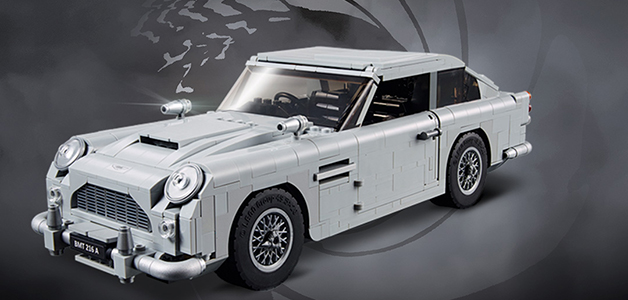 اكتشفوا أسرار Aston Martin DB5 أكثر سيارات جيمس بوند شهرة مع LEGO