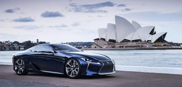 ليكزوس تكشف عن سيارة LF-LC Blue الرياضية