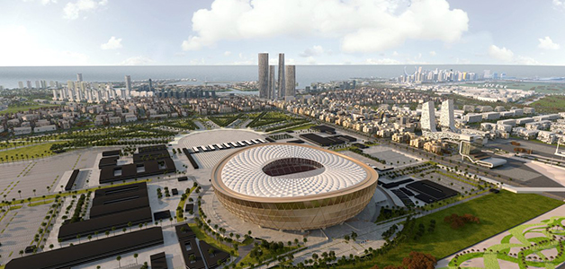 الكشف عن تصميم "لوسيل" أكبر ملاعب مونديال قطر 2022