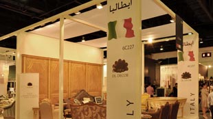 انتيريرز تعرض أحدث تشكيلاتها في معرض التصميم الدولي Index 2012 في دبي 