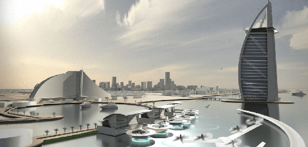 أوبر تحدد عام 2020 لبدء تشغيل طائرات الإقلاع العمودية في دبي ودالاس