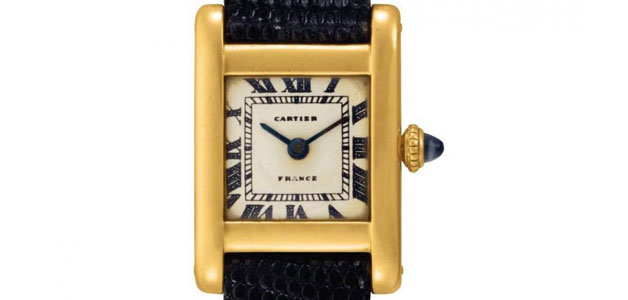 ساعة جاكي كينيدي موديل1962 من Cartier في مزاد Christie’s