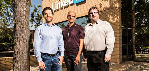 شركة مايكروسوفت تشتري موقع LinkedIn لقاء 26.2 مليار دولار