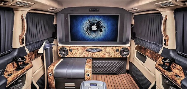 سيارة Mercedes Sprinter بفخامة يخت