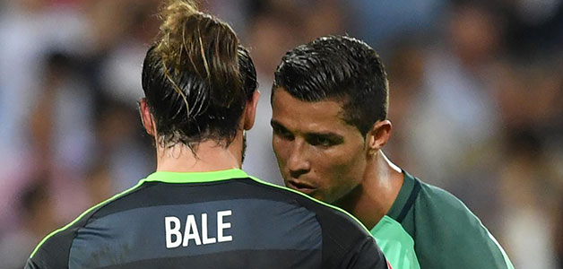 ماذا قال رونالدو لغاريث بيل خلال مباراة البرتغال وويلز؟