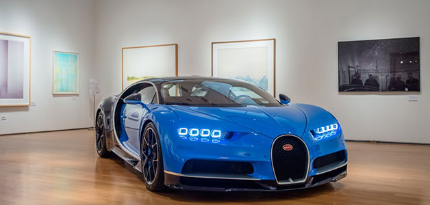 سيارة Bugatti Chiron قطعة فنّية نادرة!