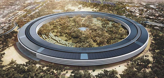 تغطي شركة Apple حرمها بألواح الطاقة الشمسية
