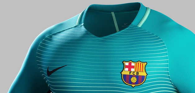 برشلونة يعلن عن قميص برشلونة الثالث لموسم 2016 - 2017