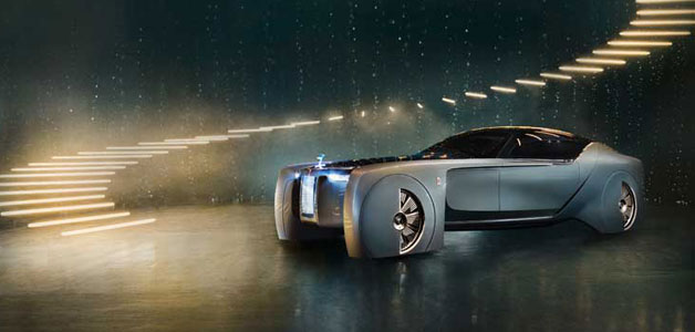 سيارة Rolls-Royce ورؤيا جديدة لسيارات القيادة التلقائية!