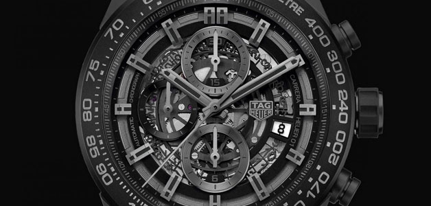 ساعة Tag Heuer Carrera Heuer من السيراميك الأسود!