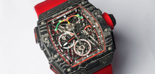 ريتشار ميل تصنع أخف ساعة split second Tourbillon في العالم