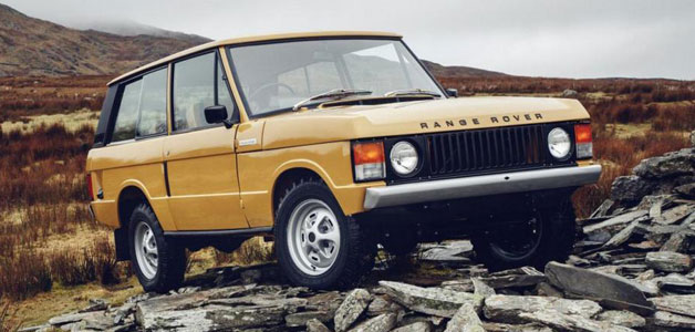 land rover تعيد إحياء سيارتها range rover موديل السبعينات