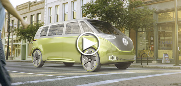 فولكس واجن تقدّم سيارة I.D. BUZZ الكهربائية