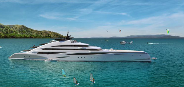Amara... يخت شبيه بالمنتجع العائم من انتاج شركة Oceanco