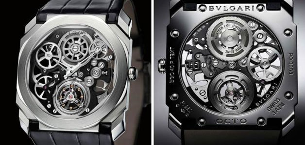 بلغاري تطلق نسخة معدلة من ساعتها  Octo Finissimo Tourbillon