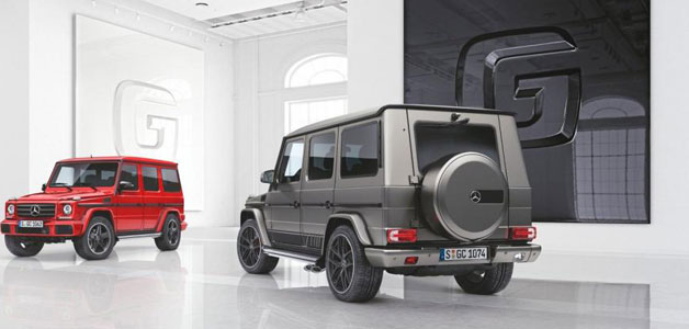 إنتاج إصدار خاص لسيارات مرسيدس G class بموديلين جديدين