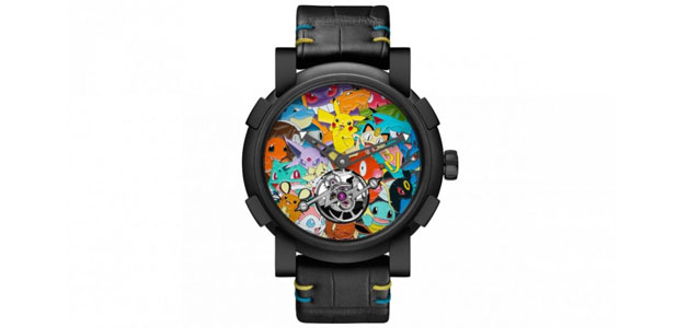 Tourbillon Pokémon .. ساعة فاخرة جديدة بربع مليون دولار !