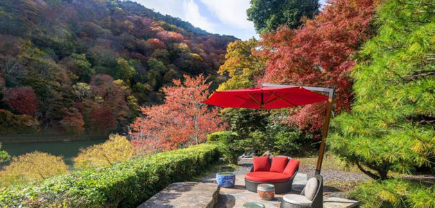 تعرف إلى جناح Gyokuto Garden Terrace في فندق Suiran في طوكيو