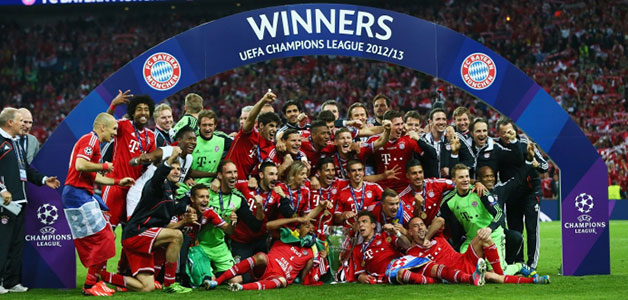 "بايرن ميونيخ" الأفضل عام 2013 و"برشلونة" خامسا 