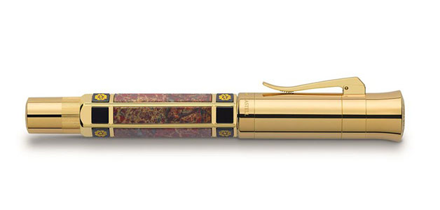 Graf von Faber-Castell تطرح قلم حبر مصنوعاً من الذهب