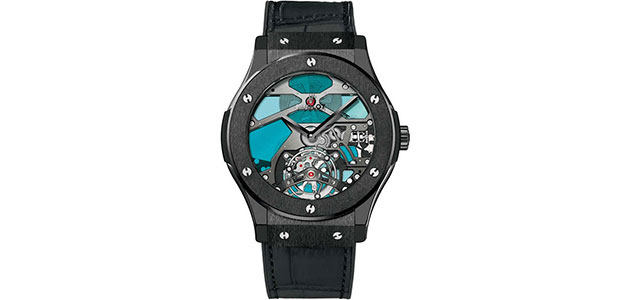 مواصفات ساعة Hublot Classic Fusion Tourbillon Vitrail
