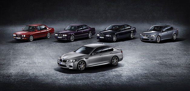 نسخة الـ30 عاماً من BMW M5 رياضيّة بقوّة 600 حصان