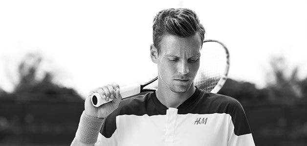 اتش آند أم تطلق مجموعة H&M for Tomas Berdych بتصاميم عصرية وطابع عملي 