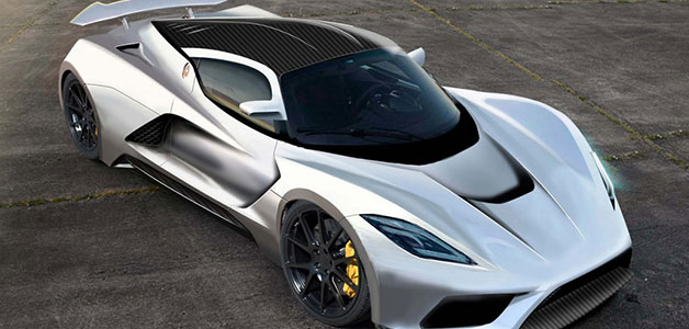 سيارة "فينوم إف 5" من Hennessey بسرعة 290 ميل في الساعة