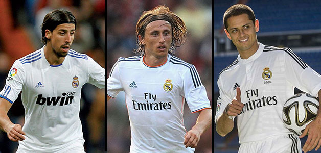بالصور وبالفيديو: لاعبو ريال مدريد لموسم 2014-2015