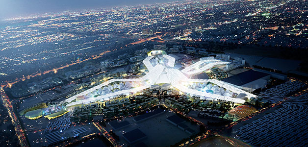 الطريق الى معرض اكسبو الذي ستستضيفه دبي عام 2020 