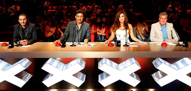 رجال يتنافسون في الرقص في الحلقة الخامسة من "Arabs Got Talent" 