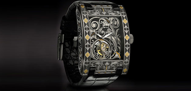 ساعة Arabesque Tourbillon... إبداع وتميز