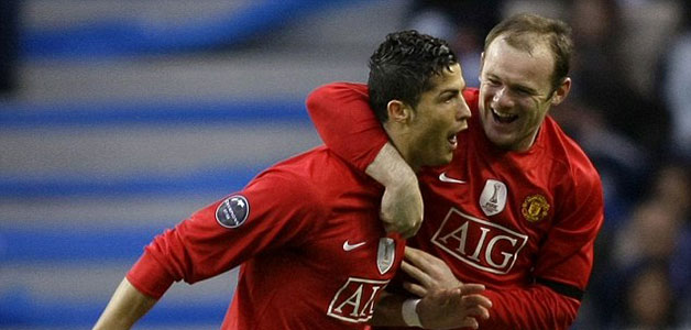 رونالدو يفتقد اللعب مع روني