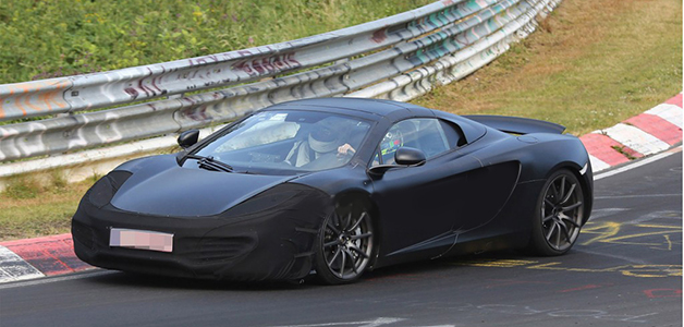 كل ما تردي معرفته عن ماكلارين 2014 MP4-12C Spider